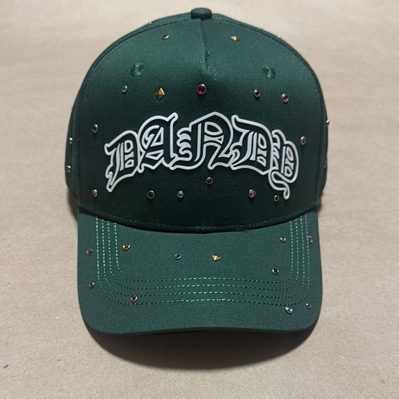 Green Embellished Cap - Picture 1 of 3